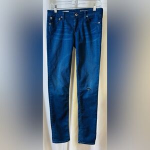 AG Adriano Goldschmied The Legging‎ Super Skinny 8” Rise 31” Inseam size 28R